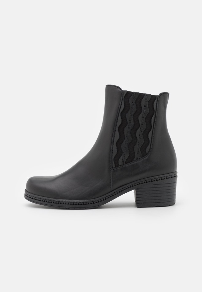 Femmes Noires Gabor | Bottines Classiques Exclusives